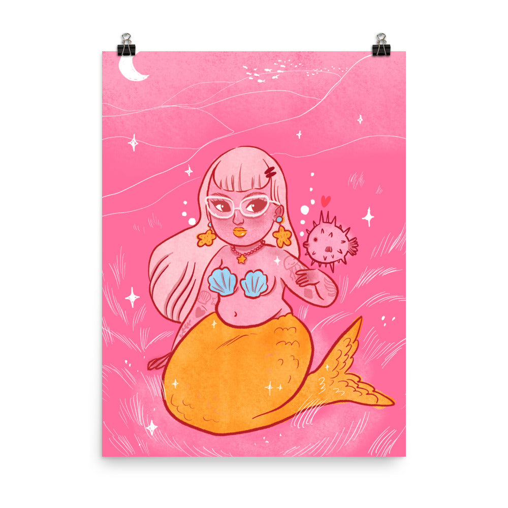 Mermaid - Giclée Art Print