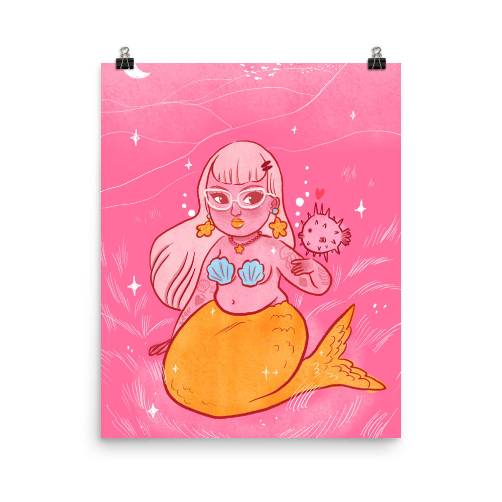Mermaid - Giclée Art Print